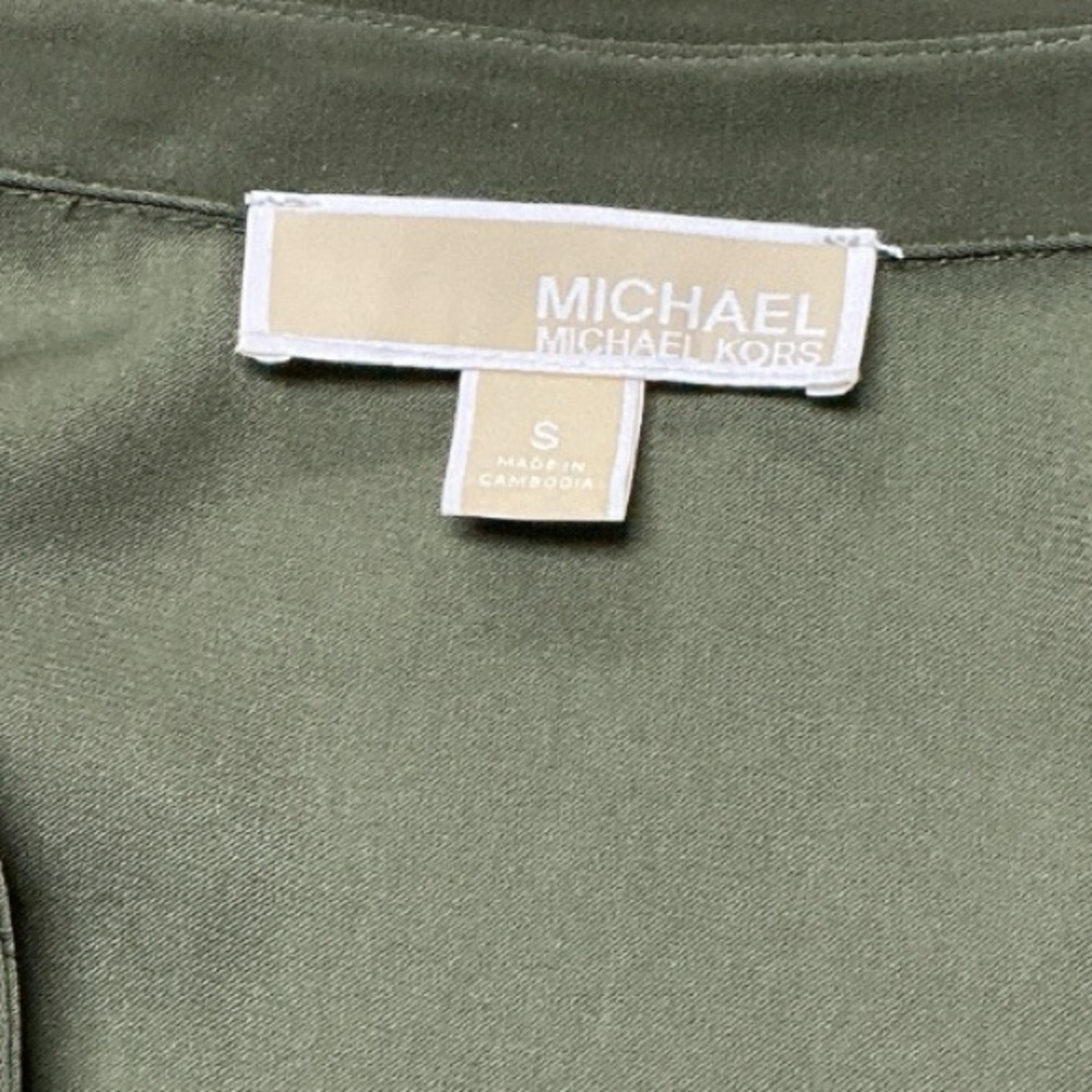 Michael Kors - EC - Olive Long Sleeve Dress - Picture 2 of 4